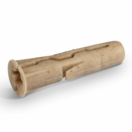 RAWLPLUG Conical Plug, 1-1/4" L, Polypropolyne/Recyled timber, 96 PK R-U0-1/4-96-TB
